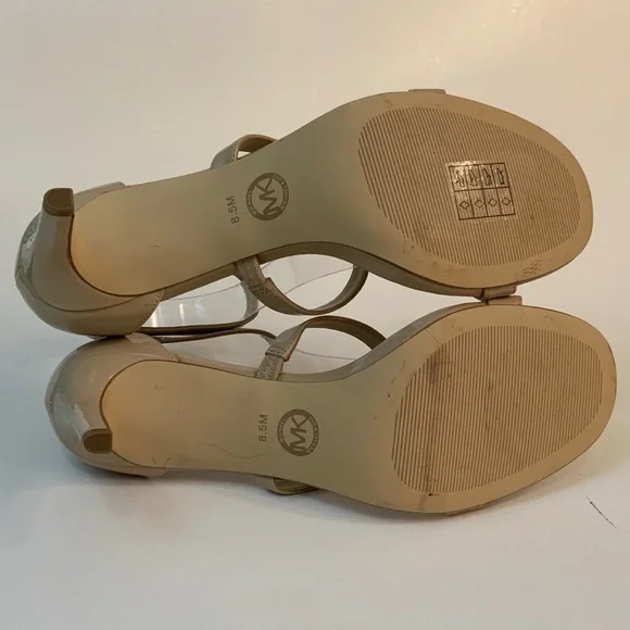 MICHAEL Michael Kors ‘Koda’ Nude Strappy Heels - Picture 11 of 16